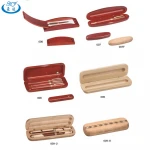 Small MOQ Stocked Wood Ballpoint Pen Wood Roller Pen Wood Pen Box