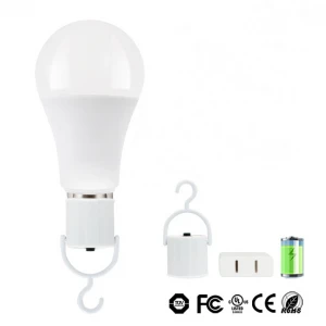 Smart Charge Emergency Rechargeable LED Light Bulb CE ROHS