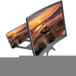 Smartphone stand holder mobile phone magnifier 3D enlarger screen