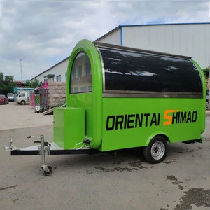 Snack Food Cart Mobile Fast Food Truck For Sale Europe