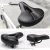 Soft Foam Wide Bicycle Saddle PU Leather Comfort Bike Seats For Cycling