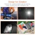 Import Solar Charger 20000mAh Qi Wireless Portable Solar Power Bank Rainproof External Backup Battery Pack with LED Flashlight from China