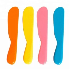 Solid color melamine butter cheese knife