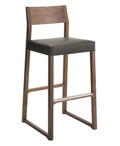 Solid wood bar stool restaurant bar furniture