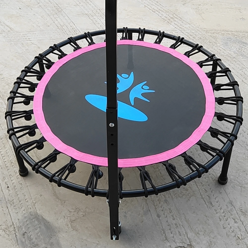 SOUING Wholesale  Cheap Indoor Round Trampoline Fitness 48inch Jumping Bed Trampoines