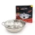 Import Soup stock pots stainless steel 201 hot pot keep food warmer with glass lid from China
