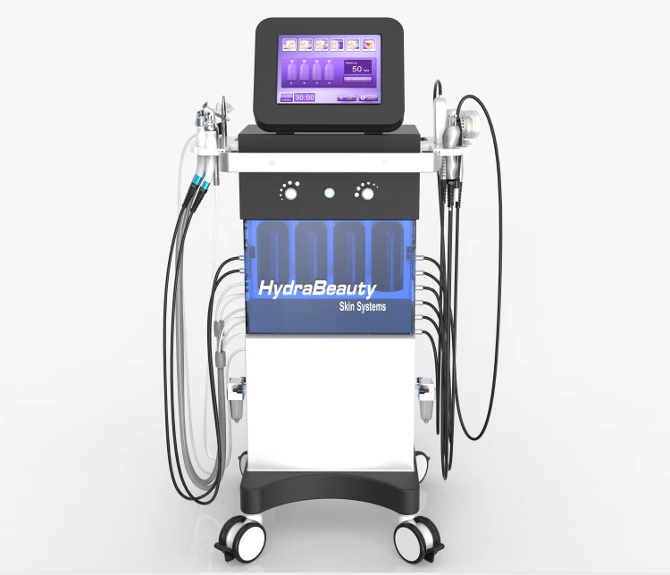 spa machines professional  PDT microcurrent face lift hydradermabrasion jet peel aqua facial machine