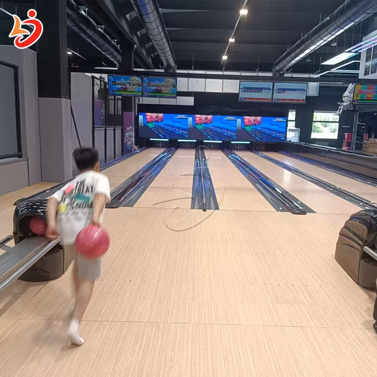<span>Complete Full Glow Bowling Machines System Set High Speed Bottle Placement Low Noise Bowling Lanes</span>