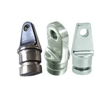 Stainless Steel 316 Boat Bimini Top Fitting Round Inside Eye End Hardware for O.D. 7/8"(22mm) Tube, Boat Marine Hardware