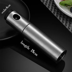 Stainless Steel BBQ Olive Oil Sprayer Bottle 100ml for cooking