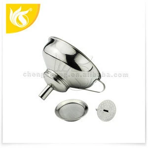 Stainless Steel Funnel Cooking Oil Funnel