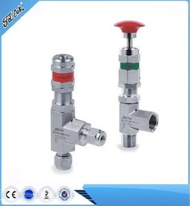 Stainless Steel High Pressure Male and Female Proportional Relief Valve