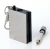 Import Stainless steel million matches / square shell metal waterproof lighter / permanent lighter keychain from China