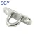 Import Stainless Steel Oblong Plate Pad Eye Ring Hook Loop U-shaped Boat Accessories Marine Hardware from China