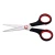 Import Stainless Steel Rubber Office Scissors Multi-Purpose Cutting Household Small Scissor from China