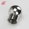 Stainless steel Sanitary internal thread fixed concrete pipe cleaning ball