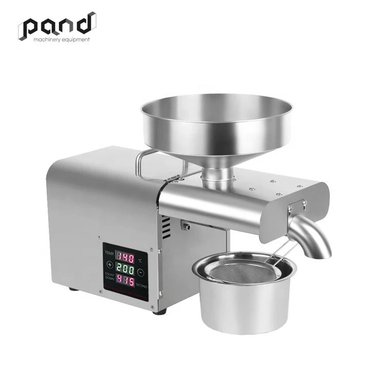 Stainless steel small household oil press