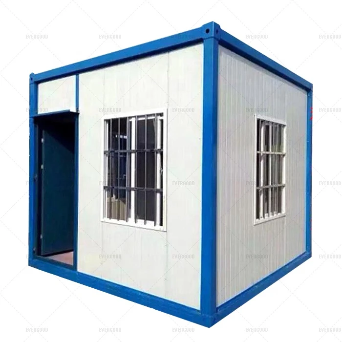 Steel structure portable prefab storage container shed