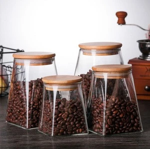 Storage Box Glass Sealing Food Preservation jar Tea Coffee Bean Snacks Organizer Container