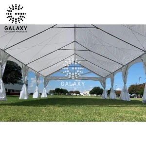 Sturdy aluminum customizable a frame tent white church tents for events