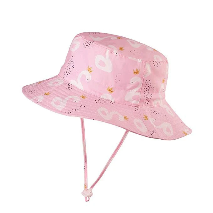 Summer Sun Hat Bucket Hat Cute Cartoon Cotton Fishmen Hat Wholesale Custom Baby Kids 1-5 Years Customized Baseball Cap Unisex