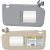 Import Sun Visor left driver side Beige  grey with mirror sunroof sun visor for 2006 2007 2008 2009 2010 2011 2012 2013 Toyota RAV4 from China