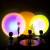 Import Sunset Lamp Mini Robot 360-Degree Rotation Rainbow Projection Lamp LED Sunset Floor Lamp from China