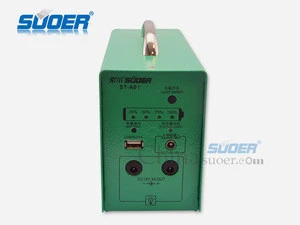 Suoer Factory ac converter 12V 4A Portable Power Solar Energy System