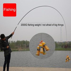 super hardbear load 2000g gear set flexible Taiwan carbon fishing rod with super light weight