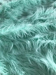 Super  long pile 80% acrylic 20%polyester  faux fur for home textile  ,toy , garment fabric