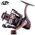 Import Superior 17+1BB Wholesale All Metal 5000 6000 7000 Saltwater Spinning Fishing Reel Hollow Decoration from China