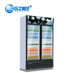 Supermarket Commercial Refrigerator Drink Cooler Display Equipments