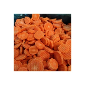 Supplier price quick-frozen vegetable freezing fresh carrots iqf frozen sliced carrot