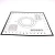 Import supplies baking pastry tools silicone pad dessert cookie tools baking mat cooking sest amazon top selling silicone baking mat from China