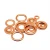 Import SYD-1150 All sizes and thickness flat washer copper brass washer gasket from China