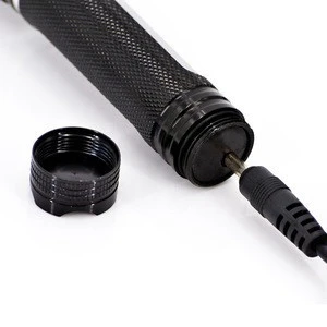 Tactical Flashlight with Rechargeable Battery &amp; Charger