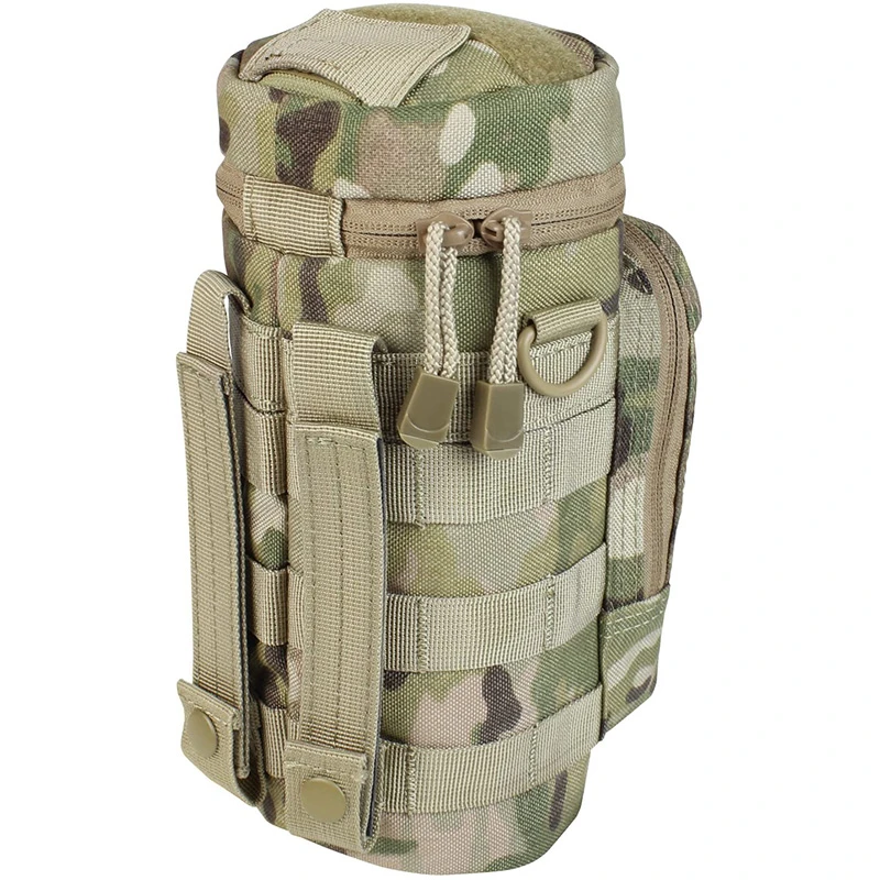 Tactical Military Molle Compatible Water Bottle Pouch Bottle Holder