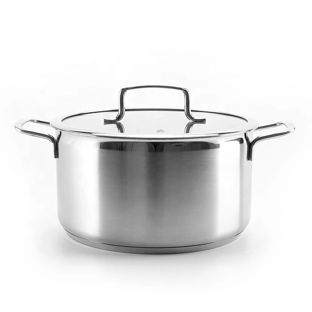 Tall Straight-shaped stainless steel 304 Stainless Soup Pot