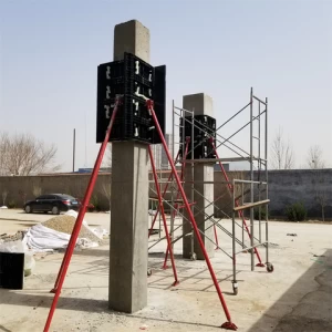 TECON 100 Times Reusable Adjustable Concrete Plastic Formwork System Construction Column Formwork for Building GEO Molds