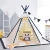 Import Teepee cotton canvas teepee tipi Play Teepee Tent Kids Game House Children Toys Tents from China