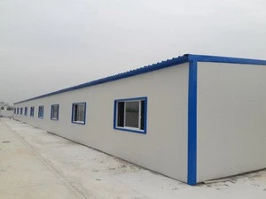 Temporary student dormitory steel structure storage color steel shed