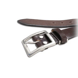 [ TOCHIGI LEATHER ] 40mm Pin Buckle Belt for Casual - made in Japan