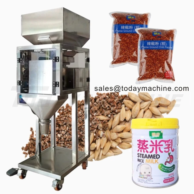 Today Machine breadsticks packaging machine&amp; multihead combination weigher bread flour auto check boxed items