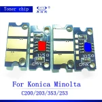 Toner reset chips for Konica Minolta Bizhub C350 C450 C351 C352 chip