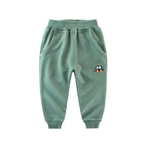 Top Leader 2018 New Cotton Fashion Autumn Solid Color Pants Sports Long Trousers for Kids Baby Boys Clothes Children Clothing