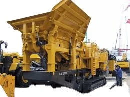 Top Quality 40TON LIUGONG Mobile Jaw Crusher LM J106 For Sale