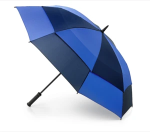 Top quality cheap custom logo 68-inch oversize windproof golf umbrella