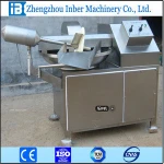 top quality meat leaf vegetable cutter mixer with 15-20kg/time