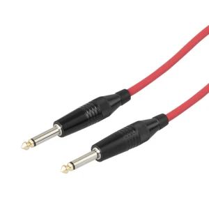 Top Selling Guitar Parts Colorful Angled Plug Audio Cable Leads Patch Cables For Guitar