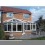 Import Topwindow P-shape Conservatory Custom Conservatories Decorating Sunroom Glass Winter Patio Garden Green House glass room sunroom from China